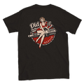 Old School Repair - Hot Rod - Back Print - Classic Unisex Crewneck T-shirt