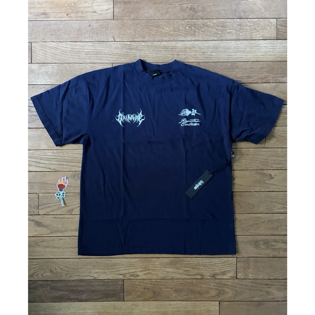 Civil Regime Watch Us Burn American Classic Oversized Tee Size L Brand New