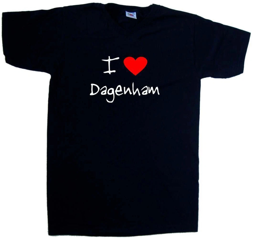 I Love Heart Dagenham V-Neck T-Shirt