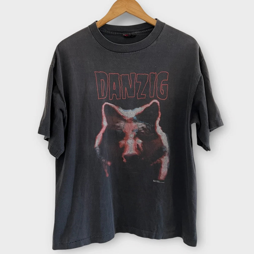 1991 Danzig 'Lucifuge' Vintage Band Promo Tee Shirt