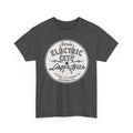 Drink Electric City Lager Beer Brewing Co. Kaukauna WI Retro Breweriana T-Shirt