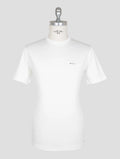 NEW KITON WHITE COTTON T-SHIRT EU 56 - US 46 - 2XL KMZ58