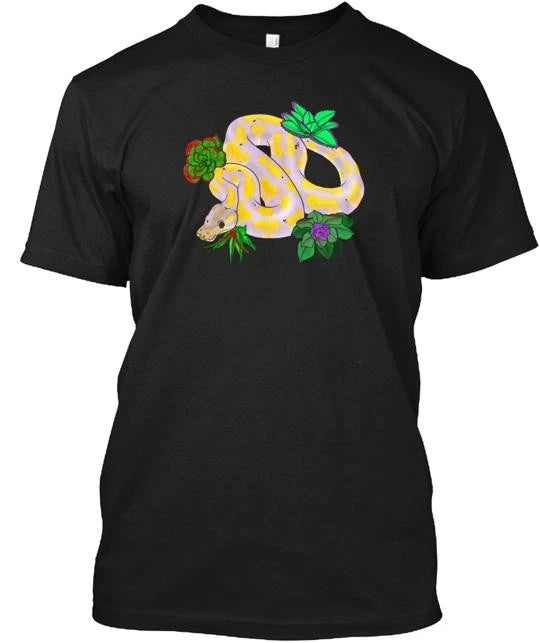 Banana Ball Python 68 T-Shirt Made in the USA Size S to 5XL