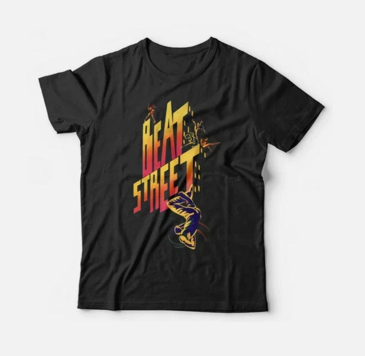 Beat Street T-shirt Unisex & Kids Break Dance 80's Hip Hop Rap B Boys Graffiti