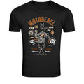Motorebel Skeleton Biker Ride Or Die T-Shirt - Custom Motorcycle