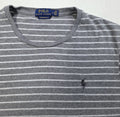 Polo Ralph Lauren Shirt Mens L Custom Slim Fit Striped Round Neck T Shirt