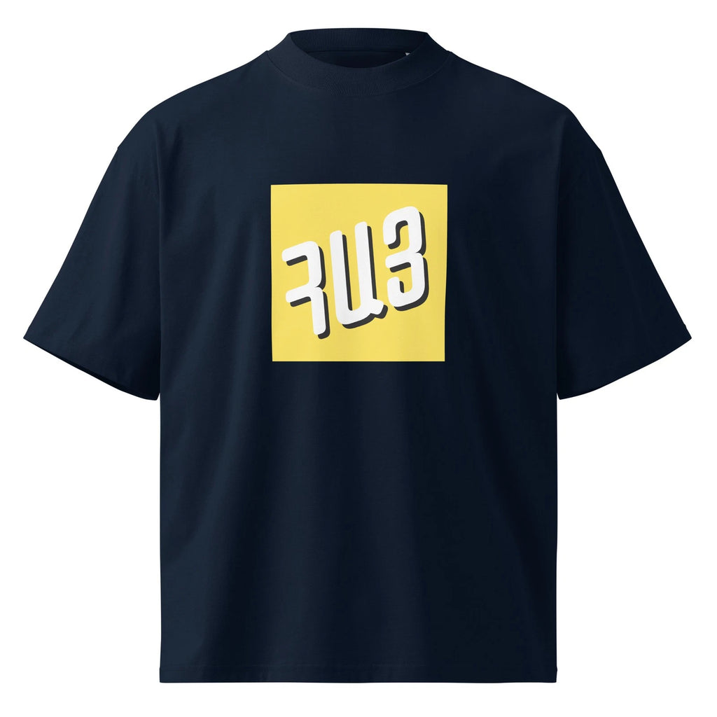 Unisex organic oversized high neck t-shirt Hay Հայ