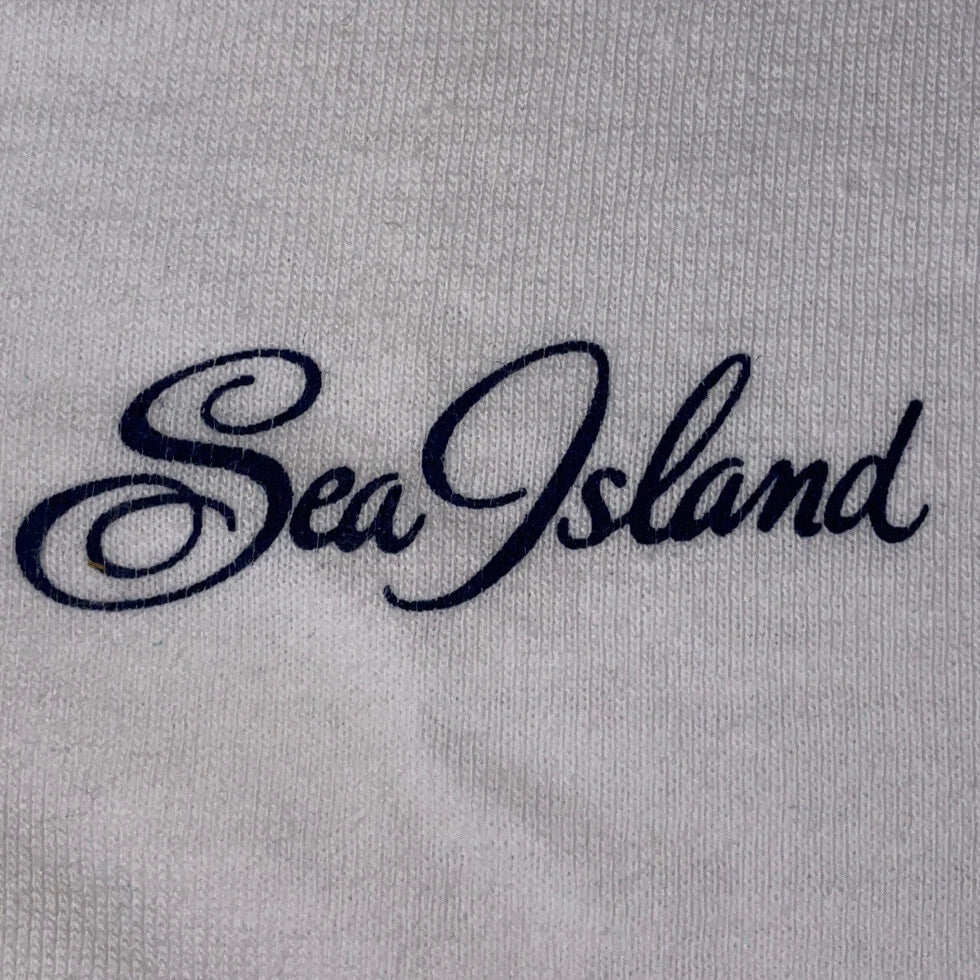 Sea Island Coordinates Long Sleeve Tee Shirt White *NWT* XXL
