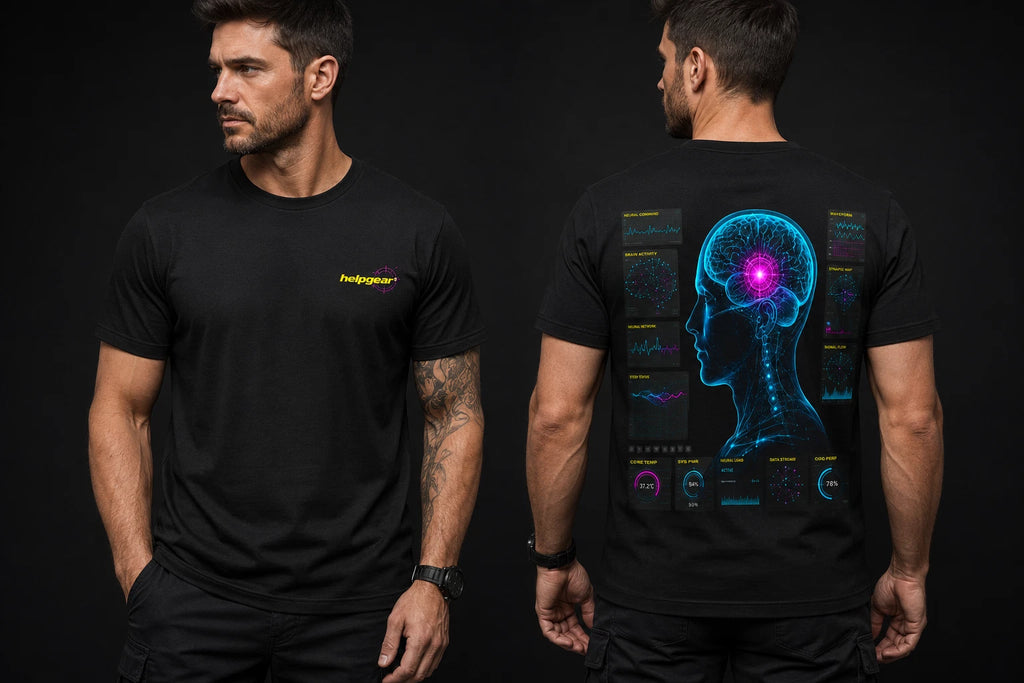 [LIMITED DROP] helpgear® Neural Command Shirt - Biohacking Tactical Gear - V1