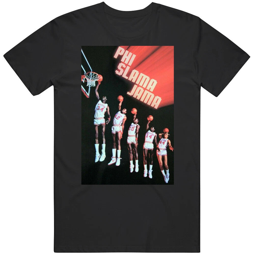 Phi Slama Jama Houston College Basketball Team Fan T Shirt