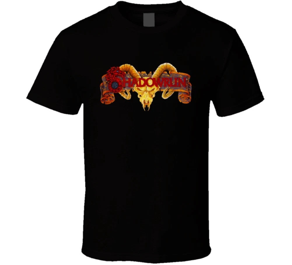 Shadowrun Snes Retro Video Game T Shirt