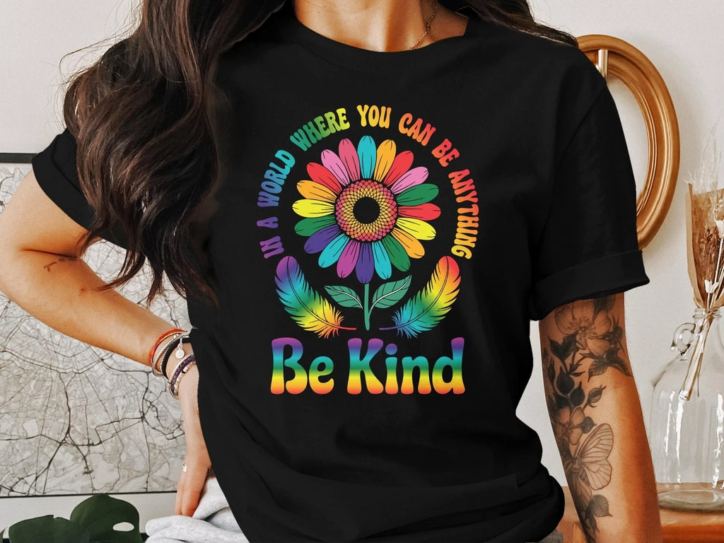 Be Kind T-Shirt – Inspirational Positive Message Tee for Mental Health & Kindnes
