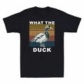 T-Shirt Sleeve What Duck Tee Adult Men's Funny The Short Vintage