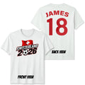 Switzerland Personalized Custom Name And Number Unisex T Shirt Football Top