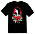 Sacred rose black or white tee