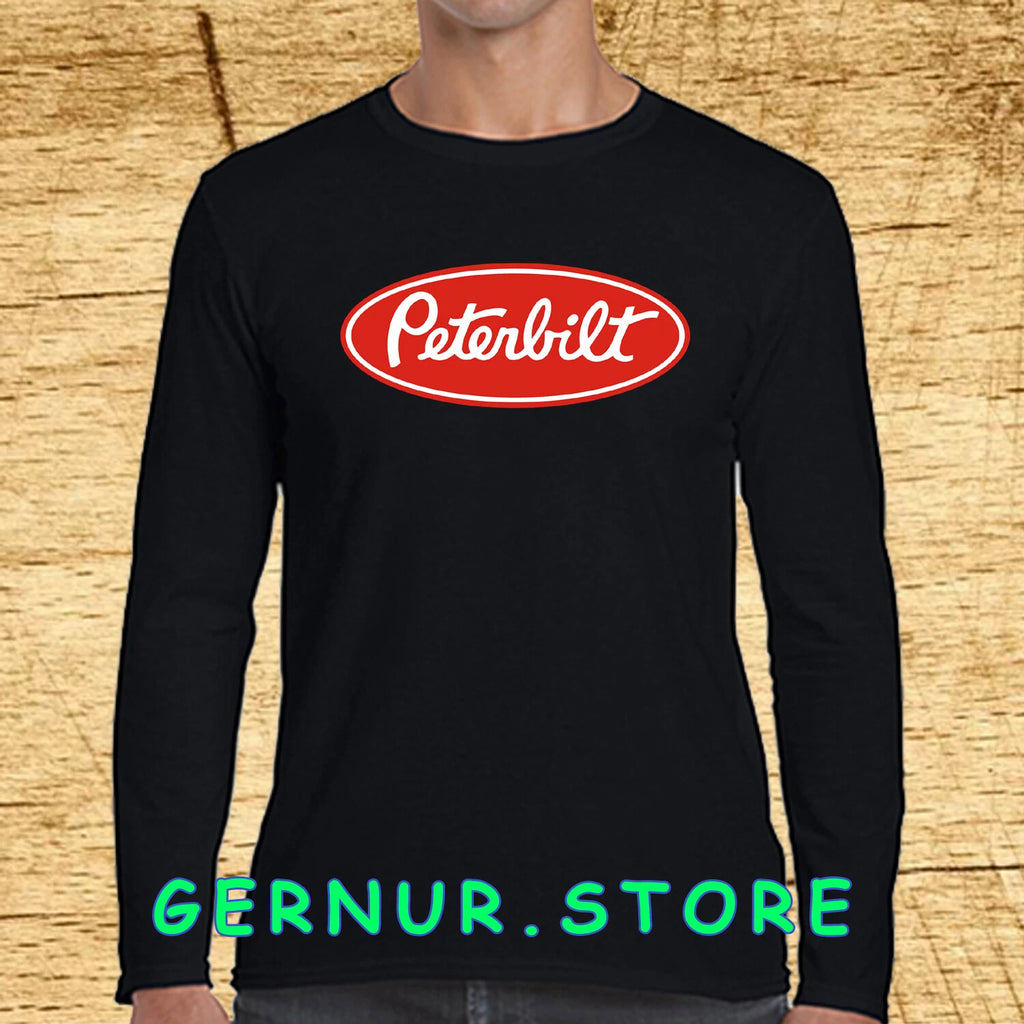 Peterbilt Red Black Size S to 2XL
