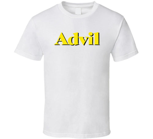 Advil Best Over The Counter Medication Logo T Shirt