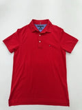 Tommy Hilfiger Men's Red Slim Fit Polo Shirt Size M