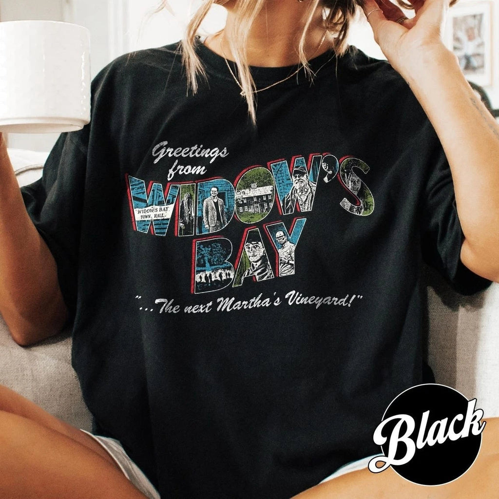 Greetings From Widow's Bay Horror Movie Vintage Unisex T-Shirt