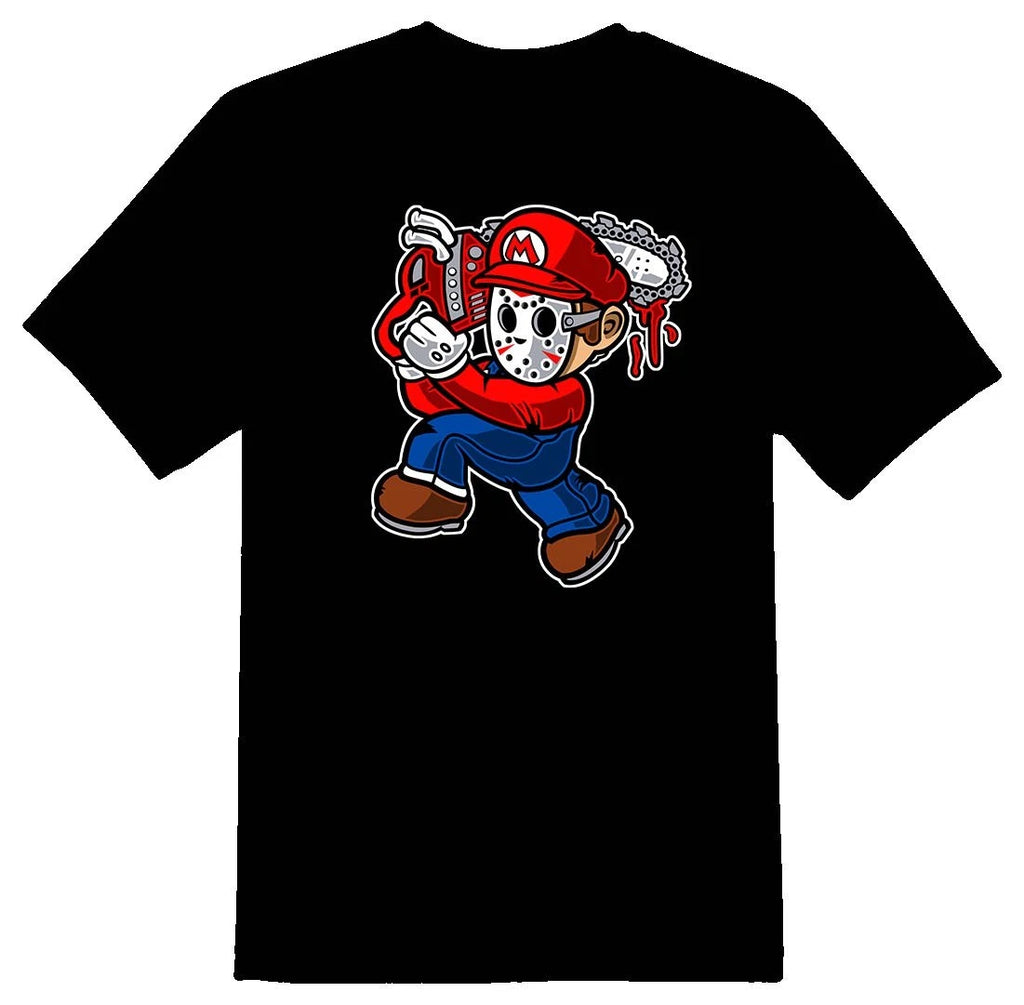 Marvin chainsaw Massacre comic character  Tee shirt black or white