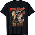 Evil Dead 2 Ash Williams Skull Kanji Poster Collage Horror T-Shirt