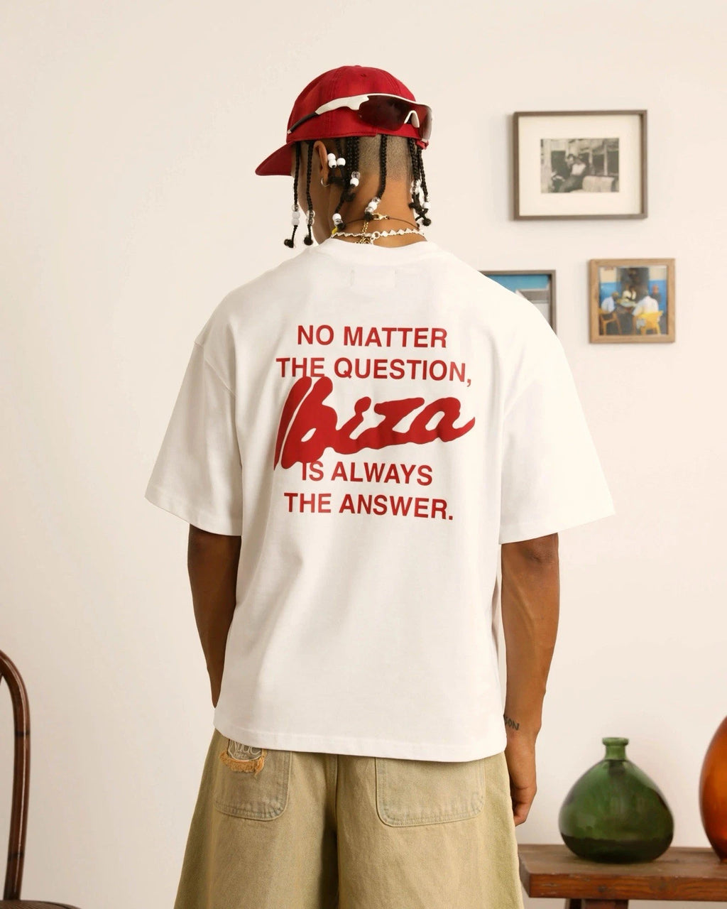 Vintage IBIZA Is ALWAYS Answer Streetwear Y2k Unisex T-shirt / Camiseta Unisex