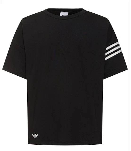 Adidas Originals Stripe Casual Sports Short Sleeve T-Shirt - HM1875 - S