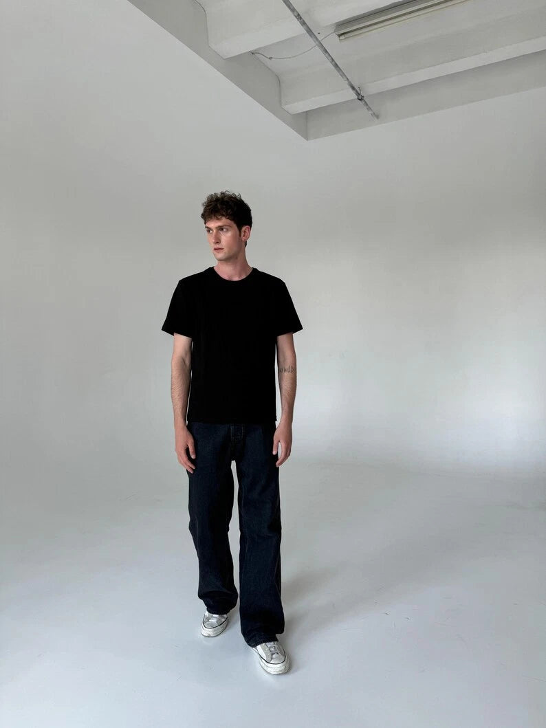 Oversized Cotton Tee for Men, Women