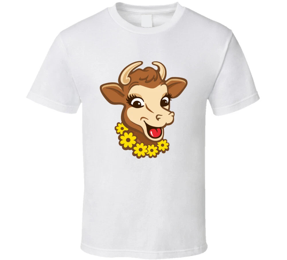 Elsie The Cow Borden Dairy Brand Mascot T Shirt