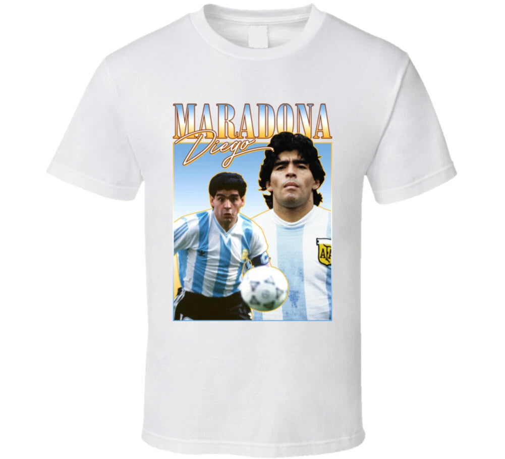Diego Maradona 90s Style T Shirt