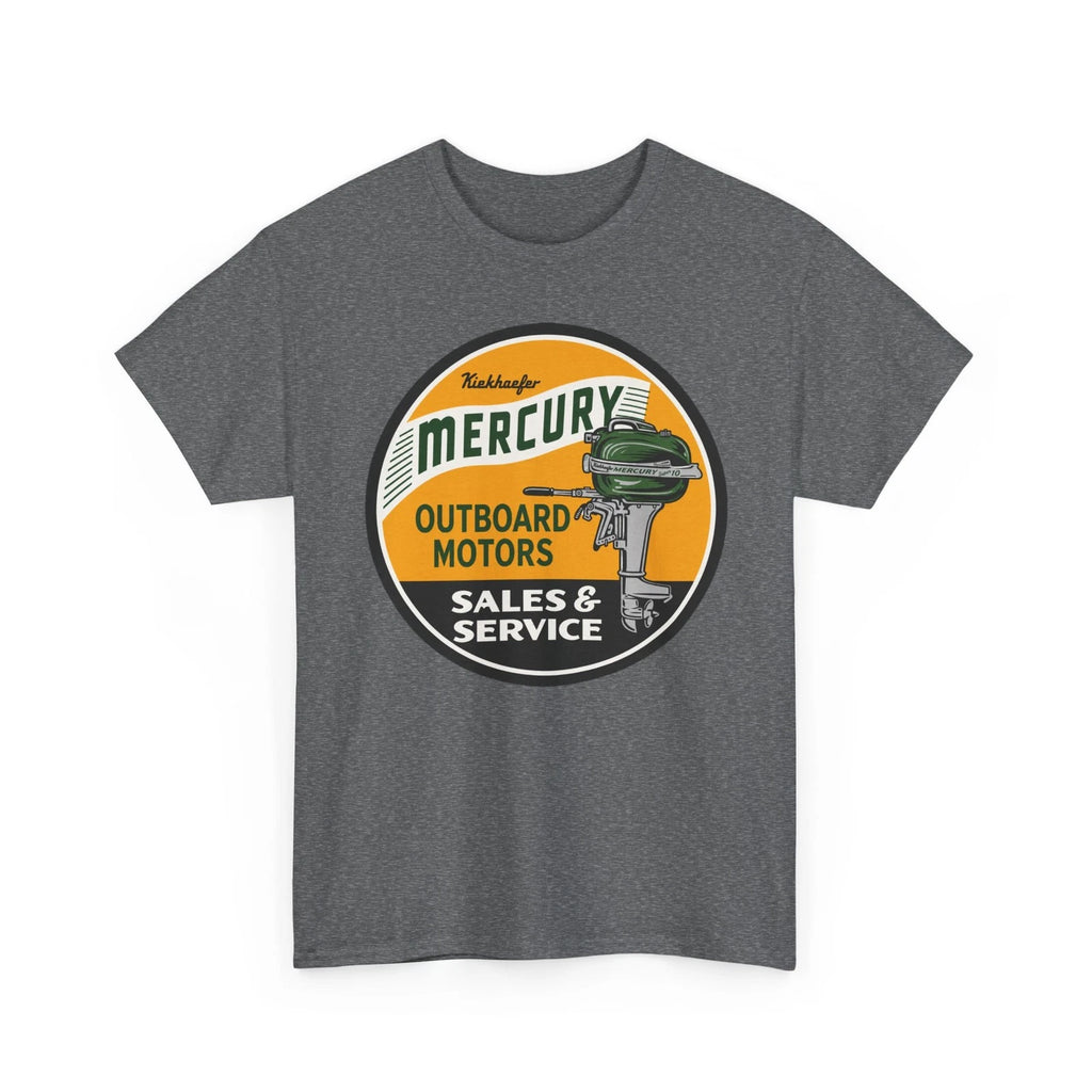 Kiekhaefer Mercury Outboard Sales & Service Retro Boating Boat Engine T-Shirt