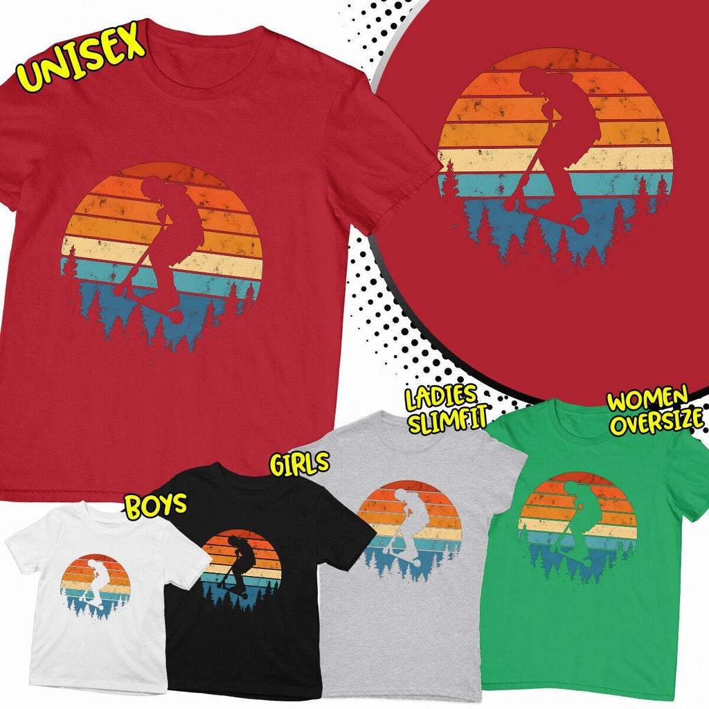 Electric Scooter Vintage Retro Vibes E-Scooter Funny Kick Scooter T-Shirt
