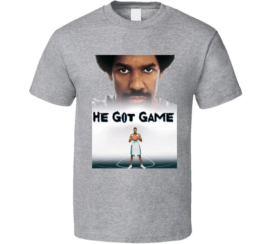 He Got Game Retro Basketball Movie Cool T Shirt