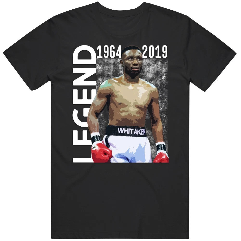 Pernell Whitaker Boxing Legend Boxer Fan Rip Memorial Vintage Tee Classic Cotton
