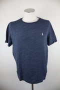 POLO RALPH LAUREN MENS JERSEY L MAN CASUAL VINTAGE COTTON T-SHIRT SHORT SLEEVE