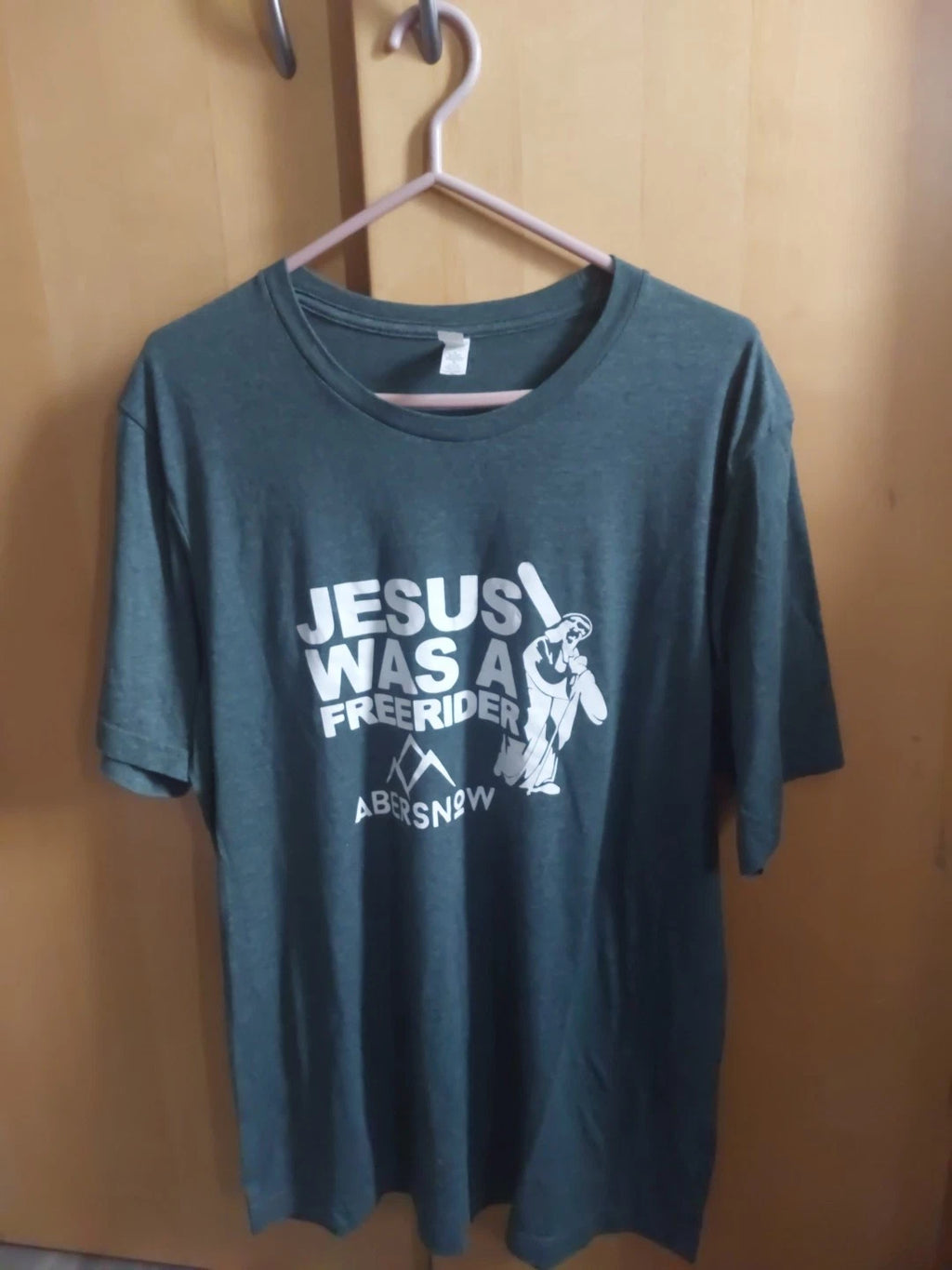 Canvas Abersnow Short Sleeve T-shirt Men Size XL