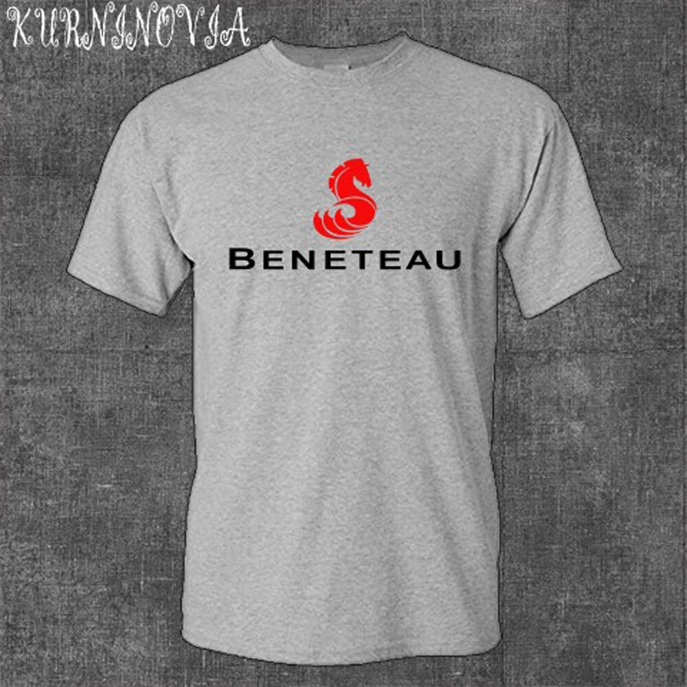 Benetau Yachts Sailboat Men's Gray Size S to 5XL