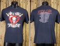 Vintage Styles Bang Tango Psycho Cafe Concert T Shirt 1989 Navy