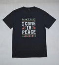 Magic Custom I Come In Peace Christmas T-Shirt Men’s Size M Black Graphic Tee