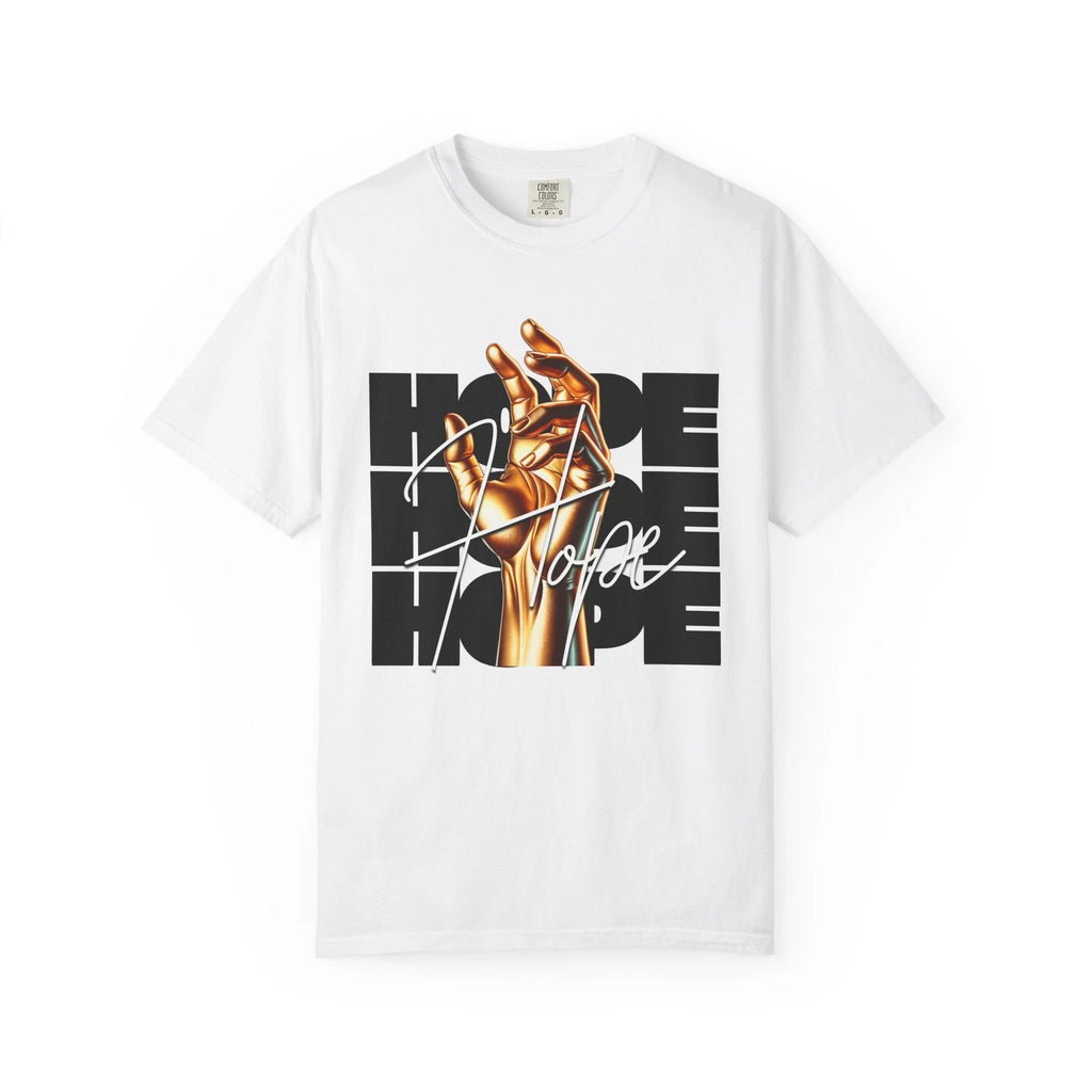 Hope Graphic Custom Design Unisex Garment-Dyed T-shirt