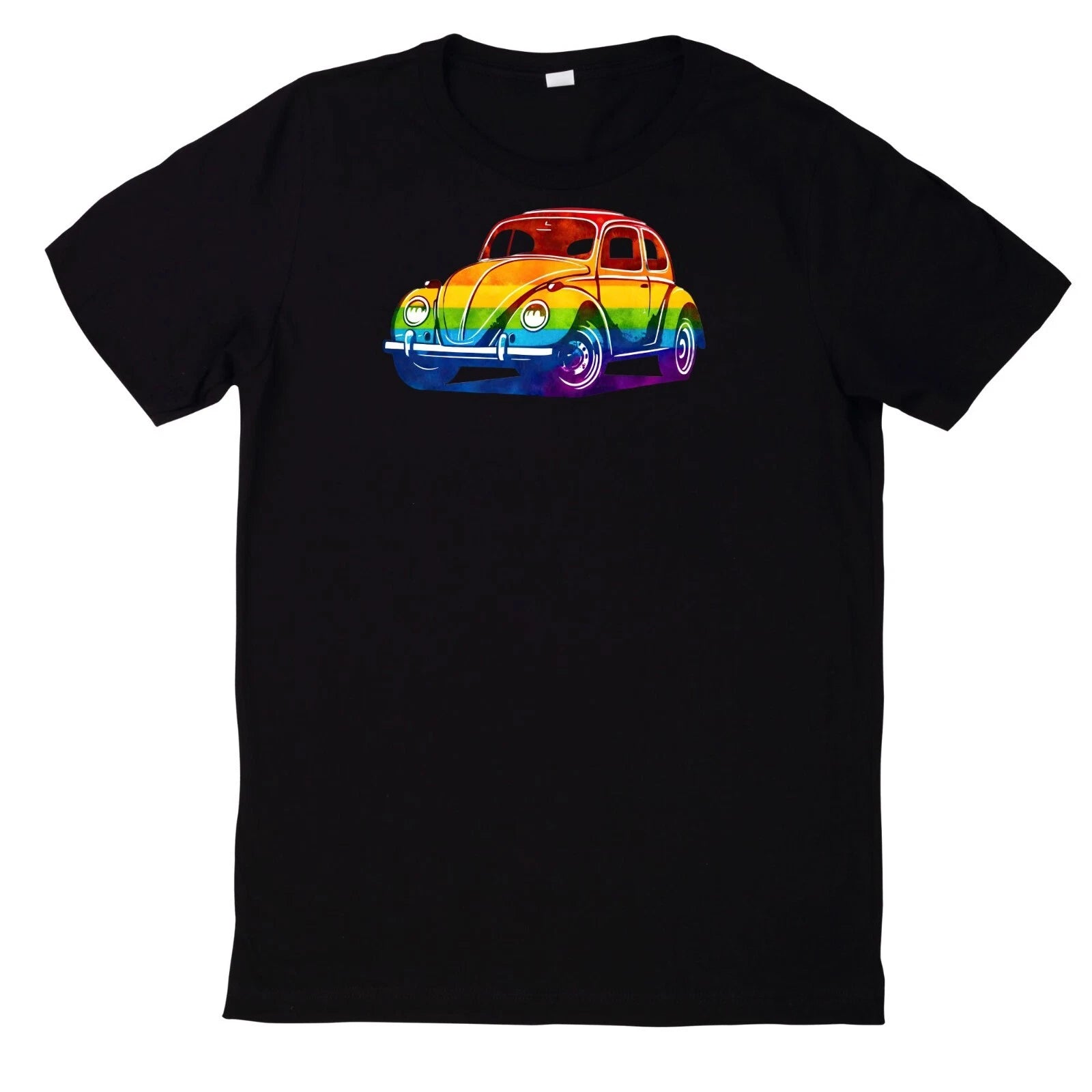 Rainbow Pride Print Cotton T-Shirt