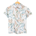 Men's Beach Shirt Casual Slim Shirts Short Sleeve Button Down Tops Blouse