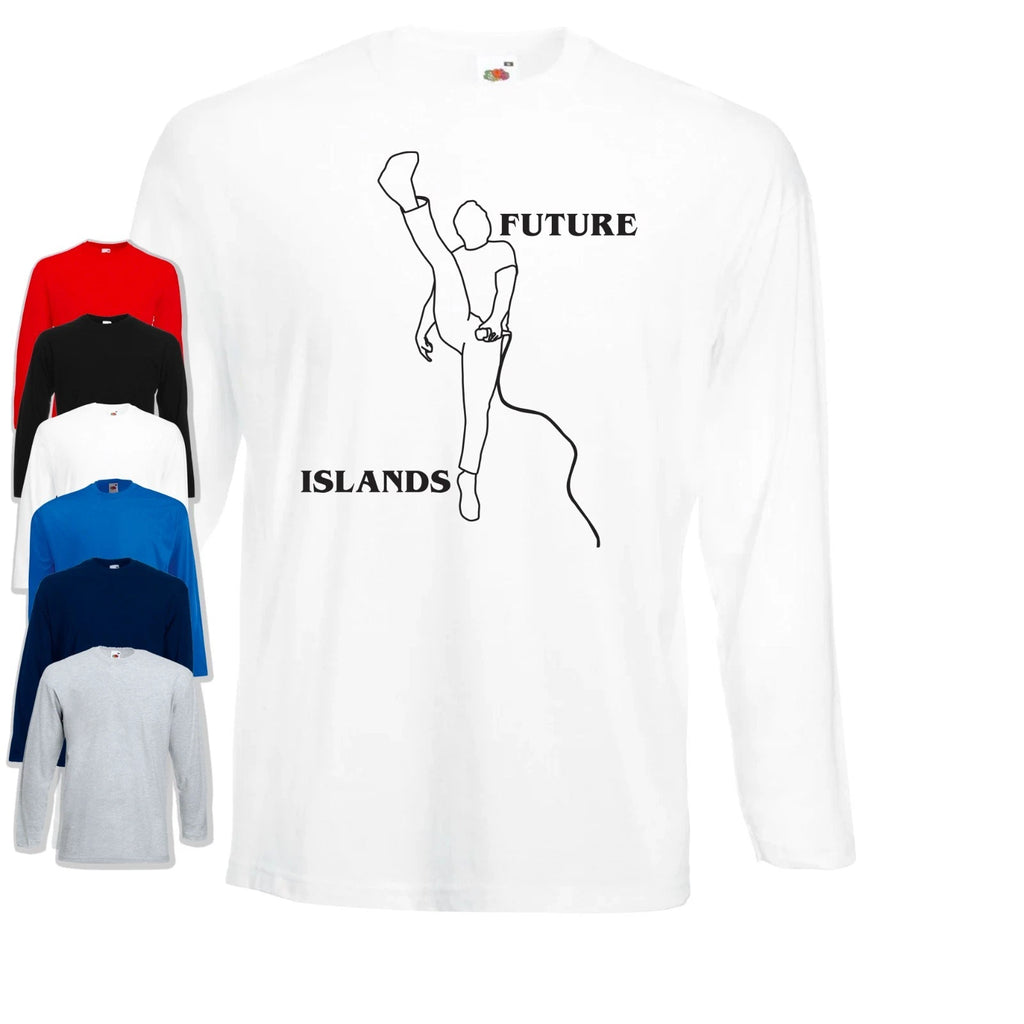 Future Islands Long Sleeve T-Shirt Synth Pop New Wave | Sam Herring | Baltimore