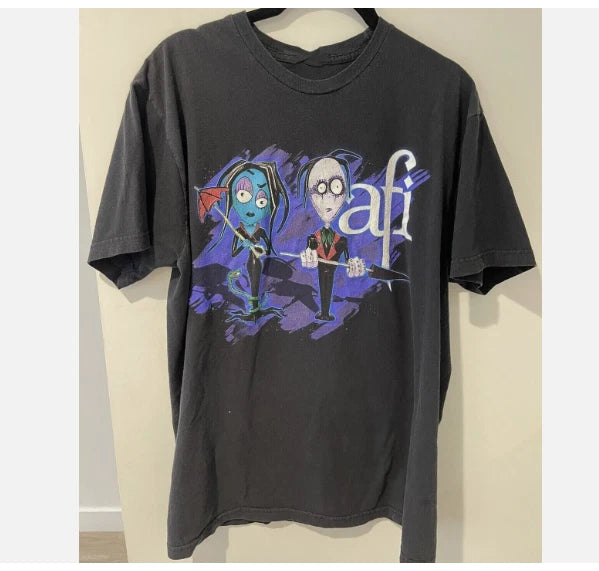 AFI Band Gift For Fans Black T-Shirt Cotton All Size S-5XL