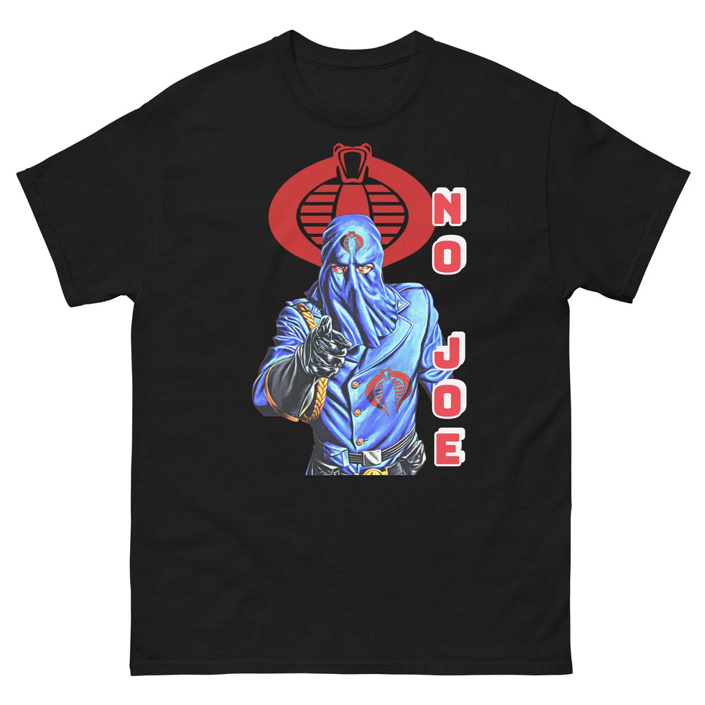 Cobra Commander NO JOE! Unisex Classic Tee, Cobra Commander GI Joe Tshirt