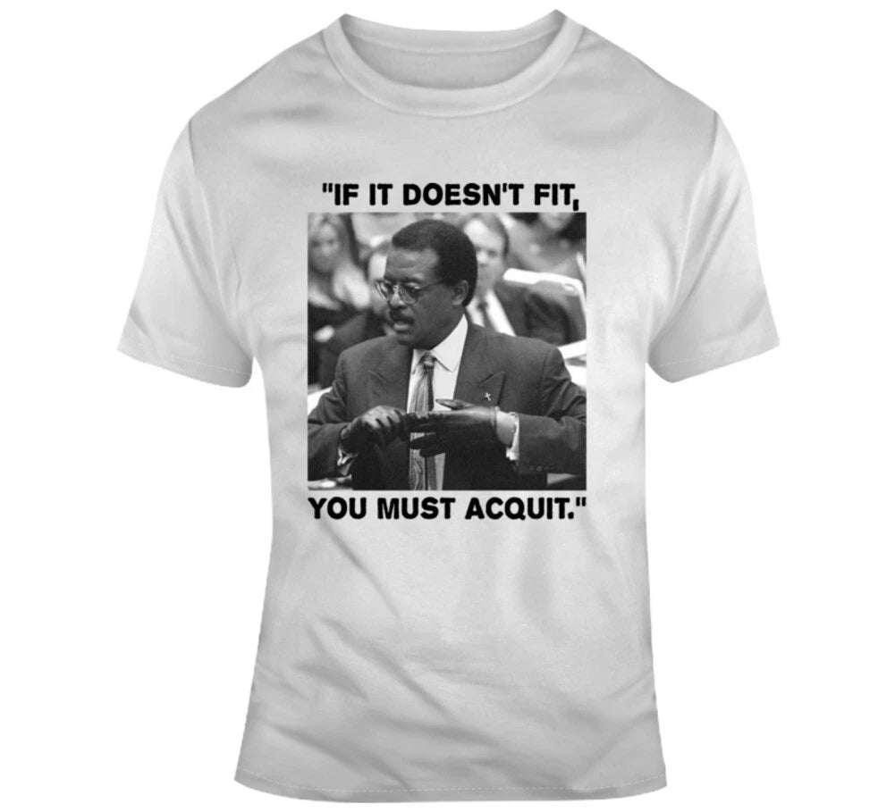 Johnnie Cochrane Oj Simpson Fit Acquit T Shirt