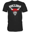Don't Talk Bullshit T-Shirt Black Retro Bulls NBA Basketball Jersey Old School