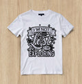Custom Adventure Awaits Graphic T-shirt Design Unisex Jersey Short Sleeve Tee