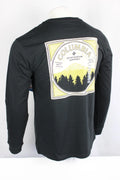 Columbia Men's CSC Balto Long Sleeve T Shirt Mountain Graphic Black