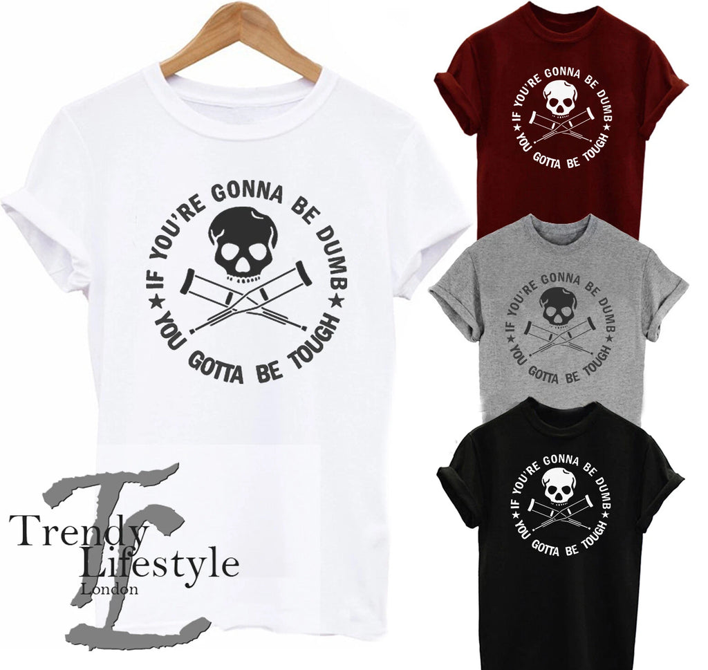 JACKASS NEW STUNT MOVIE RYAN TRENDY FUNNY UNISEX COTTON T-SHIRT COTTON T-SHIRT